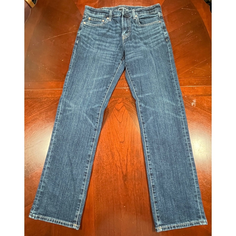 Aeropostale Mens Jeans Tag 30x32 Meas 30x29.5 Medium Wash Straight Leg 5748 EUC